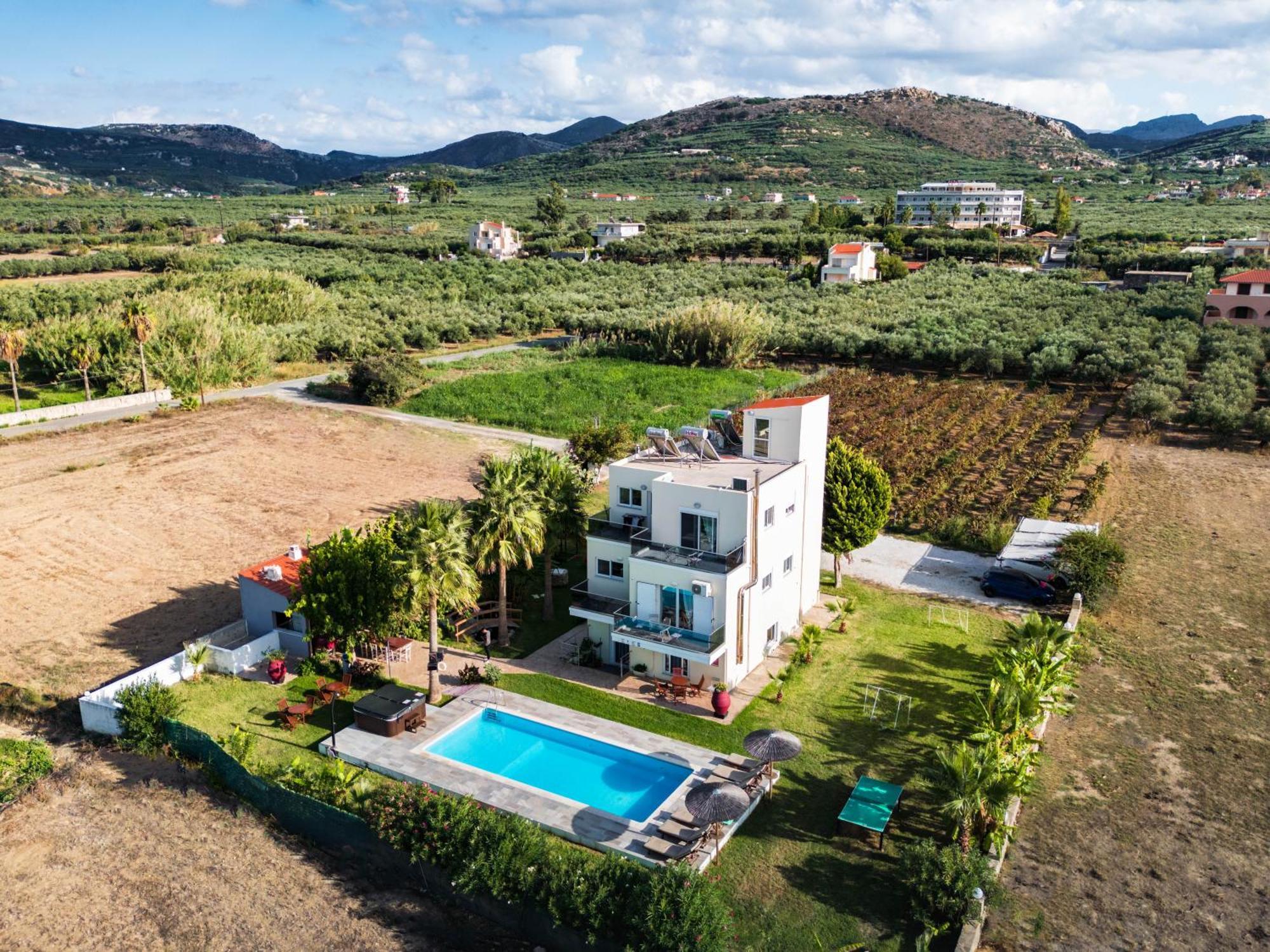 Appartement Martimi - 200m From Drapanias - Pool - Hot Tub - Sauna - Bbq Kíssamos