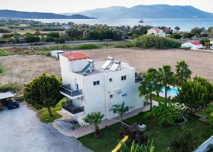 Martimi Apartments - 200M From Drapanias Beach - Pool - Hot Tub - Sauna - Bbq