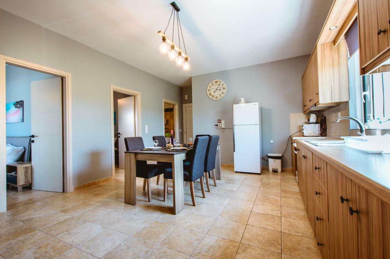 Martimi - 200m From Drapanias - Pool - Hot Tub - Sauna - Bbq דירה