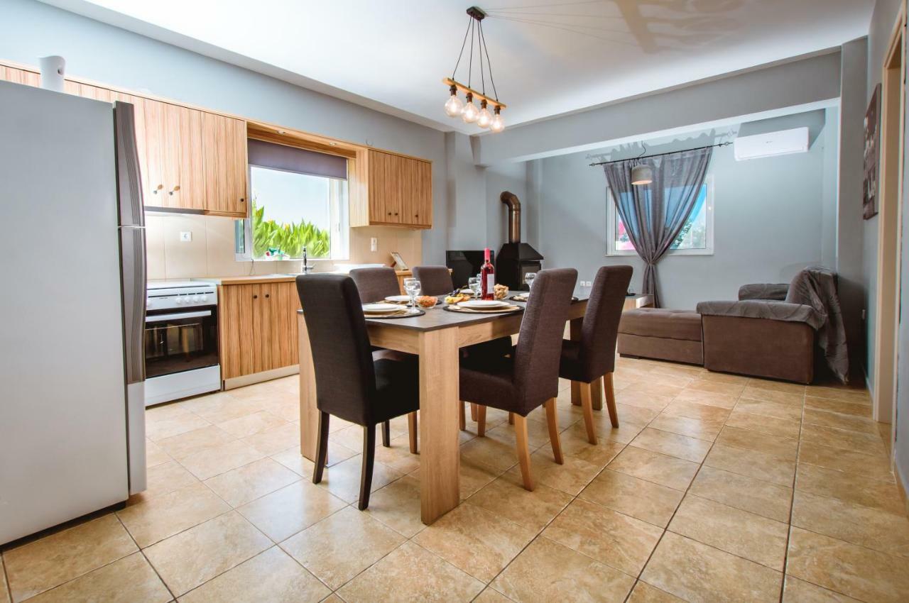 Martimi - 200m From Drapanias - Pool - Hot Tub - Sauna - Bbq דירה *