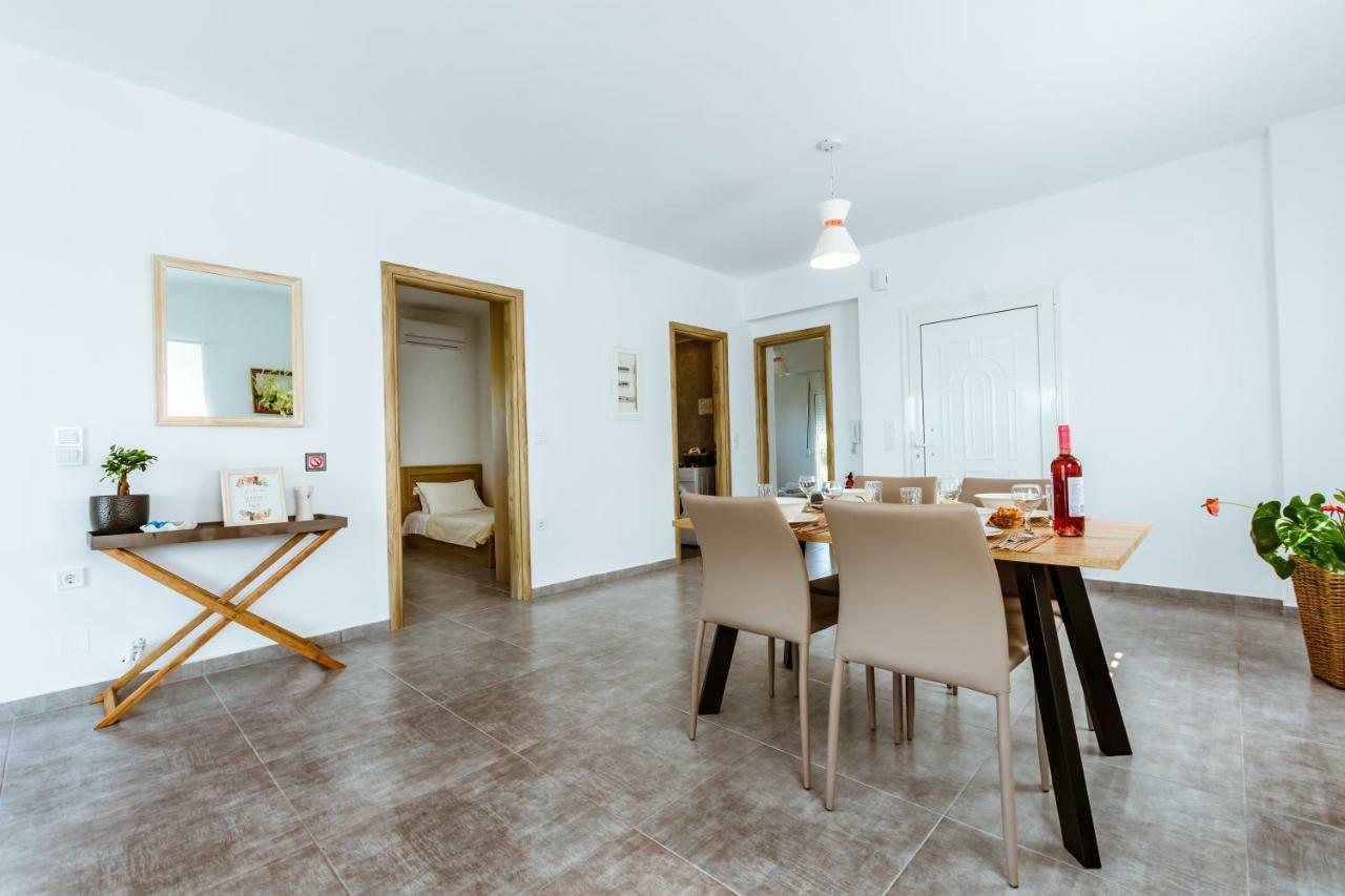 Martimi - 200m From Drapanias - Pool - Hot Tub - Sauna - Bbq דירה *
