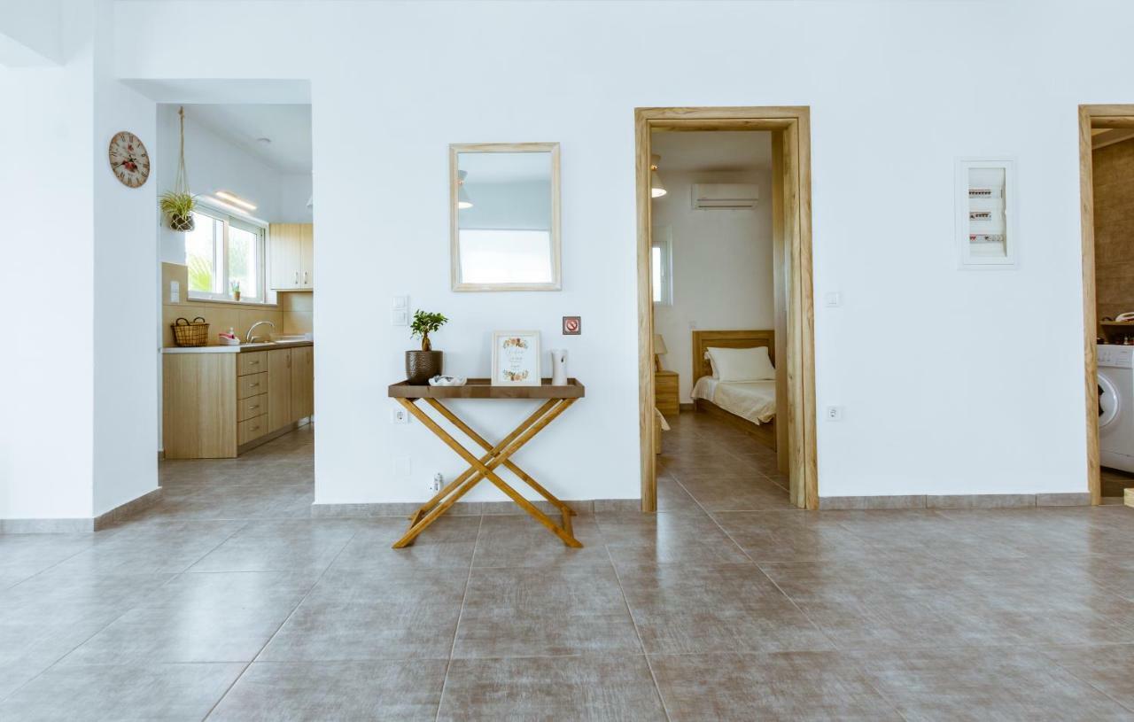 Martimi - 200m From Drapanias - Pool - Hot Tub - Sauna - Bbq דירה קיסאמוס