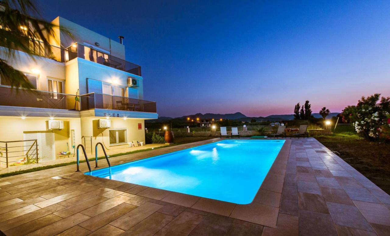 דירה Martimi - 200m From Drapanias - Pool - Hot Tub - Sauna - Bbq קיסאמוס